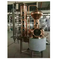 Quality Whisky Rum Gin Vodka Copper Distillery Equipment