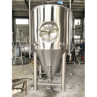 1000L Beer Brewing Equipment Jacketed Conical Fermenter